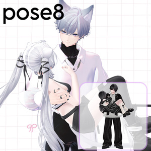 【APL対応】୨୧pair pose set୨୧ 15ポーズ 缩略图 9