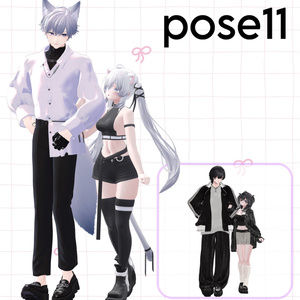【APL対応】୨୧pair pose set୨୧ 15ポーズ 缩略图 12