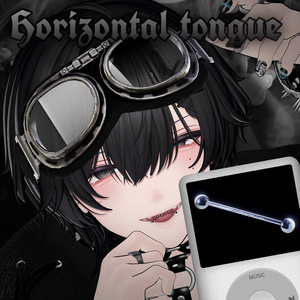 【6アバター対応】 Horizontal tongue