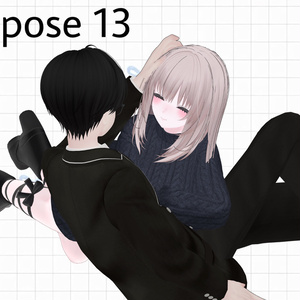 【APL対応】୨୧pair pose set୨୧ Kei＆Nagi 15ポーズ 缩略图 14