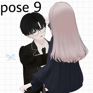 【APL対応】୨୧pair pose set୨୧ Kei＆Nagi 15ポーズ 缩略图 10