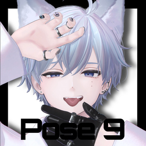 【Free / 無料】 Face up pose 10ポーズ 缩略图 10
