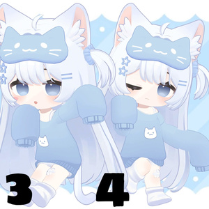 ☁Ririe pose set☁　10pose 缩略图 3