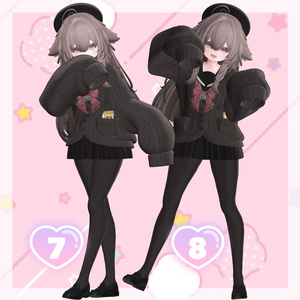 【Free / 無料】 萌え袖ポーズ 【APL対応】 缩略图 4