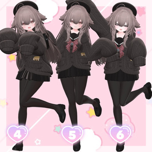 【Free / 無料】 萌え袖ポーズ 【APL対応】 缩略图 3