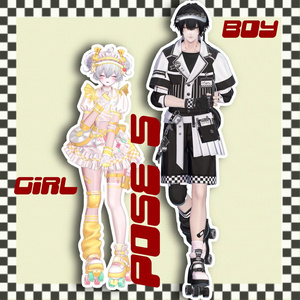 【APL対応】Café＆Diner pose set　20pose 缩略图 6