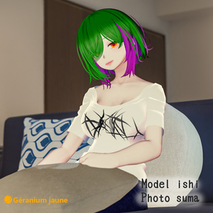 【森羅ちゃん用】休日人妻Tシャツ 缩略图 5