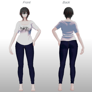 【森羅ちゃん用】休日人妻Tシャツ 缩略图 2