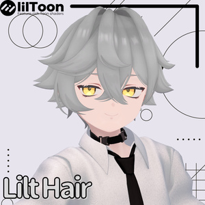 【15アバター対応】Lilt Hair　|　hair 02【VRchat】