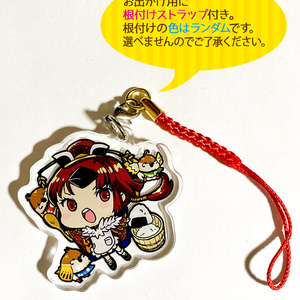 FGO紅閻魔ゆらゆらアクリルスイング（根付ストラップ付き）