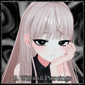 【しなの(Shinano)】 X-Void Make-up & Face Blendshape & Piercings🌌 缩略图 5