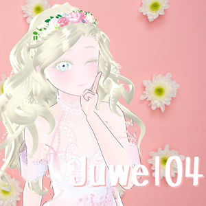 【Juwel04】花冠とピンクのグラデーションがキュート【テクスチャ流用可】