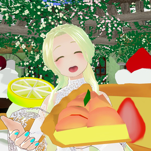 【CC0素材】【Blender】大きなお菓子【FBX】【VCI】