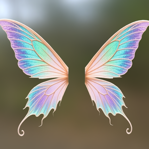 Fairy Wings - 3D -