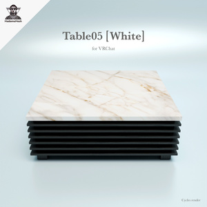 Table 05 [White]