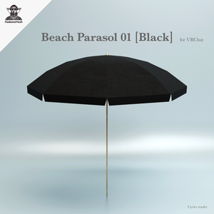 Beach Parasol 01 [Black]