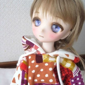 1/4ドールヘッド imomodoll RUBY-A カスタムヘッド セミホワイト肌＋