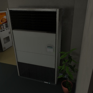 【3Dモデル】業務用エアコン / Air Conditioner