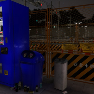【3Dモデル】日本の道路パック / Japanese Street Pack【V2】 缩略图 5