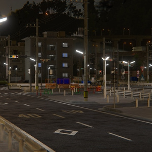 【3Dモデル】日本の道路パック / Japanese Street Pack【V2】 缩略图 40