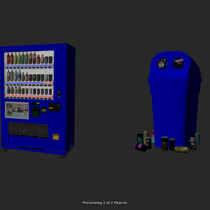 【3Dモデル】日本の道路パック / Japanese Street Pack【V2】 缩略图 19
