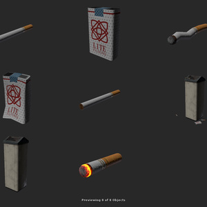 【3Dモデル】日本の道路パック / Japanese Street Pack【V2】 缩略图 22