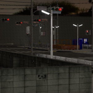 【3Dモデル】日本の道路パック / Japanese Street Pack【V2】