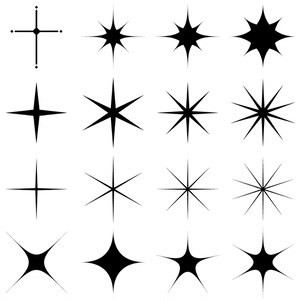 同人誌・ロゴ・表紙に使える図形素材セット｜高解像度PNG＋ベクターデータ付｜装飾・見出し・デザイン素材