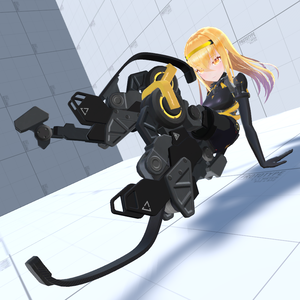[3Dモデル]可変義足[汎用アバター向け][MA対応]