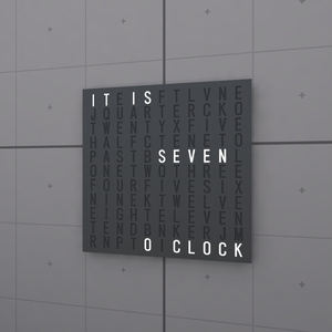 [VRChat想定]ワードクロック(Word clock)