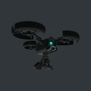 [3Dモデル]軍用ドローン
