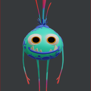 Enchanted Forest sprite  3D Model VRCHAT vtuber 3D Character  魔法の森のスプライト 3Dモデル VRCHAT ガール vtuber 3Dキャラクター
