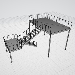3d 階段