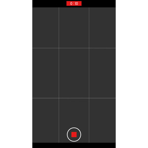 【無料動画素材】フリー素材 「iPhone ビデオ撮影画面 風」