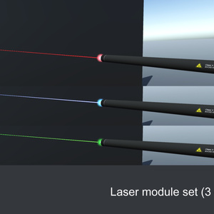 Unity] Laser Module (assuming VRChat)
