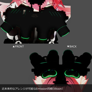 【3Dモデル】GPNVS-18 ナイトビジョンゴーグル（VRChat想定） 缩略图 6