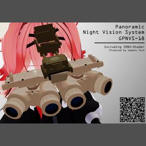 3D model] GPNVS-18 Night Vision Goggles (assuming VRChat)