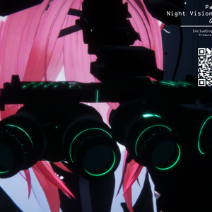 【3Dモデル】GPNVS-18 ナイトビジョンゴーグル（VRChat想定） 缩略图 2