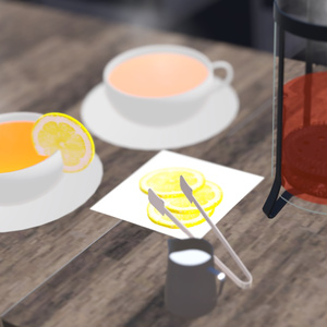 【VRChat】VRC Tea Time 紅茶セット（Worldギミック） 缩略图 9