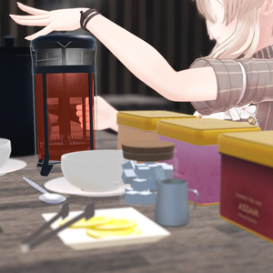 【VRChat】VRC Tea Time 紅茶セット（Worldギミック） 缩略图 11