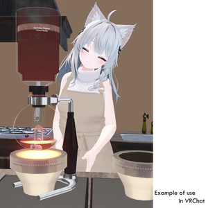 【VRChat】VRC Siphon Coffee サイフォンコーヒーセット（Worldギミック） 缩略图 9