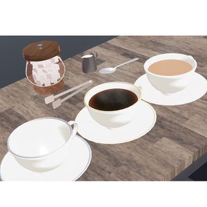 【VRChat】VRC Siphon Coffee サイフォンコーヒーセット（Worldギミック） 缩略图 6