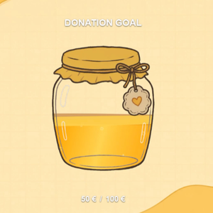 Honey Donation Goal Widget for StreamElements