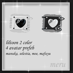 [VRC] 6アバター対応 [Heart_patch] 缩略图 2
