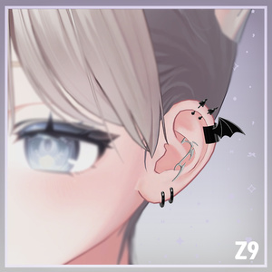 [Free] 8アバター対応 earring [HeartDevil] 缩略图 2