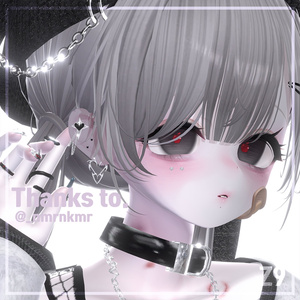 [Free] 8アバター対応 earring [HeartDevil] 缩略图 3