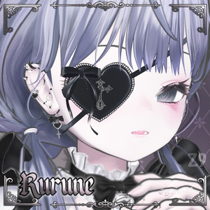 [VRC] 14アバター対応  [O-kidoki.ver2] earring&eyepatch Set 缩略图 18