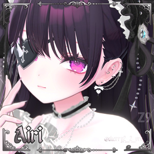 [VRC] 14アバター対応  [O-kidoki.ver2] earring&eyepatch Set 缩略图 10