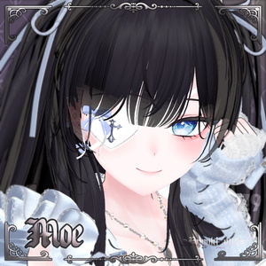 [VRC] 14アバター対応  [O-kidoki.ver2] earring&eyepatch Set 缩略图 20