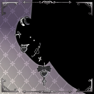 [VRC] 14アバター対応  [O-kidoki.ver2] earring&eyepatch Set 缩略图 4